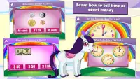 Cute Pony Games for 2nd Grade Screen Shot 2