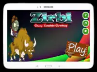 Zirbi - Crazy Zombie Cowboy Screen Shot 8