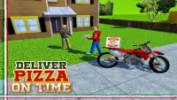 Pizza Delivery Moto Bike Rider Screen Shot 7