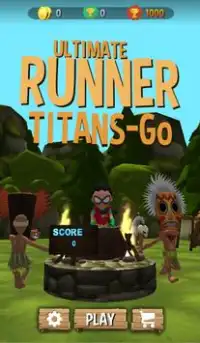 Titans Go Endless Jungle Run Screen Shot 0