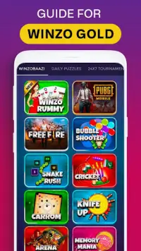 Win Winzo Gold - Earn Money, Play & Win Games Tips Screen Shot 2