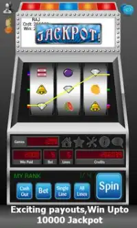 Social Slot Machine Screen Shot 0