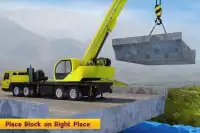 мост строитель тяжелый кран имитатор Screen Shot 0