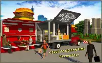 खाद्य ट्रक सिम्युलेटर पिज्जा डिलिवरी पिक पार्किंग Screen Shot 7