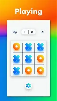 Tic Tac Toe - noughts and crosses game Screen Shot 2