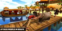 Angry Hippo Attack Simulator-City & Beach Attack Screen Shot 3