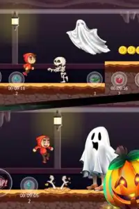 Halloween Game -  Spooky Town Endless Runner Screen Shot 3