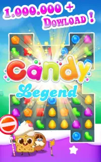 Candy Legend Match Three Screen Shot 0