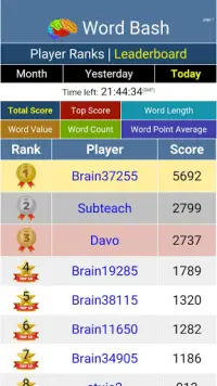 Word Bash: Brain Game Screen Shot 6