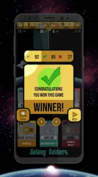 Galaxy Raiders Cards Screen Shot 3