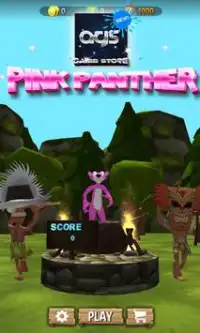 🌷Grand Pink World Panther Jungle Dash 2019🌷 Screen Shot 0
