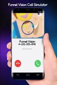 Funnel Vision Family Video Call Simulator Screen Shot 0