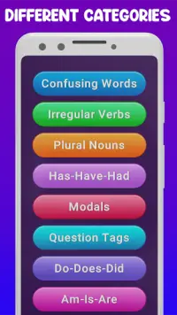 English Grammar Skills : Play and Learn English Screen Shot 2