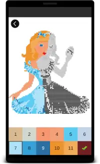 Fairy & Princess Color By Number Screen Shot 4