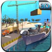 Manual Crane Cargo Ship Sim