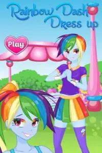 Rainbow Dash Dress up Screen Shot 0