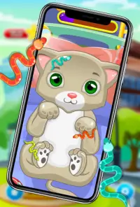 Cat Pet Doctor - Kids Simulator Screen Shot 3