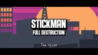 Stickman Full Destruction - Stickman Run Screen Shot 0