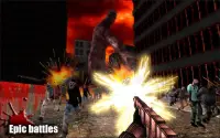 Zombie War - Dead city Screen Shot 1