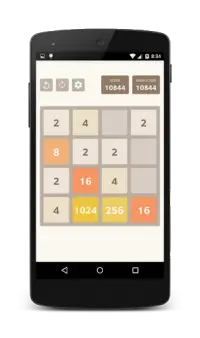 2048 Math Puzzle Game Screen Shot 1