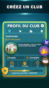 VIP Tarot - Jeu Tarot en ligne Screen Shot 13