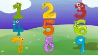 Learn numbers 1-9 (Free educational game) Screen Shot 0
