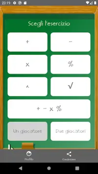 Giochi di matematica - Fai pratica di matematica Screen Shot 0