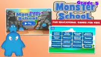 Monster School 5th Grade Games Screen Shot 0