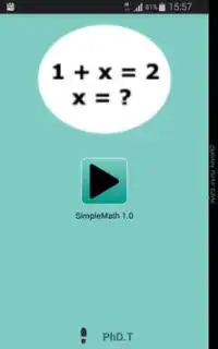 Simple Math Screen Shot 0