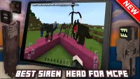 Scary Siren Head Mod For MCPE & Terrible World Mod Screen Shot 0