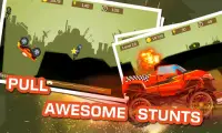 Mad Truck 2 -- driving monster truck hit zombie Screen Shot 2