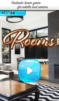 Jeu de mémoire: Casse-têtes pour adultes: Chambres Screen Shot 5