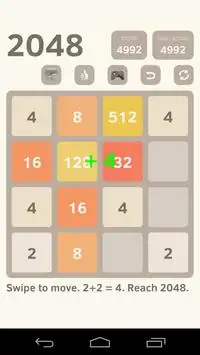 2048 Puzzle Screen Shot 1