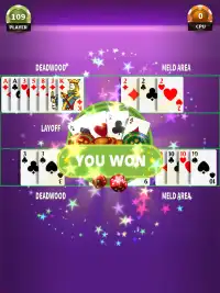 Gin Rummy - How to Play Gin Card Game for Beginner Screen Shot 11