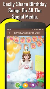 Happy Birthday Songs Offline Screen Shot 3