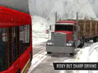 雪に覆われたバスドライブ Screen Shot 17