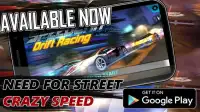 Need For Streets crazy speed city racing 3D Screen Shot 0