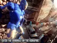 Iron avenger gods superhero fighting flying robot Screen Shot 5