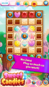 Sweet Candies 2 - Match 3 Screen Shot 1