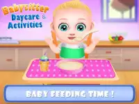 Babysitter Daycare Activities: Baby Care Kids Game Screen Shot 1