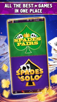 VIP Spades - Online Card Game Screen Shot 1