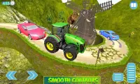 New Trator que puxa Simulator 2018: Tractor Jogo Screen Shot 1