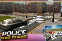 Auto della polizia Chase 3D Screen Shot 3