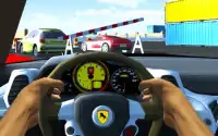 Racing in Car Simulator Screen Shot 0