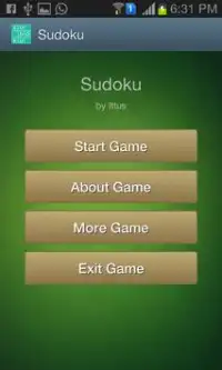 Sudoku Screen Shot 0