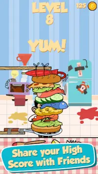 Mr Bean - Sandwich Stack Screen Shot 4