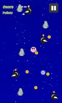 Super Kirby STar Fall down Screen Shot 3