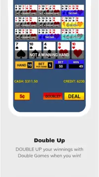 Video Poker Multi Hand Screen Shot 8