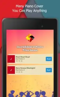 Incredibles 2 Piano Tiles Game Screen Shot 12