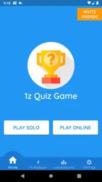 1z Quiz Game - Trivia and Logo Screen Shot 1